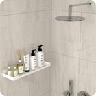 Porta Shampoo Suporte Organizador Banheiro Branco Elg