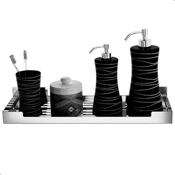 Porta Shampoo Suporte Organizador Banheiro Inox Elg