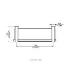 Porta Shampoo Titânio Perflex