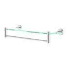 Porta Shampoo Toalheiro Athenas Inox e Metal Prata Alto Brilh