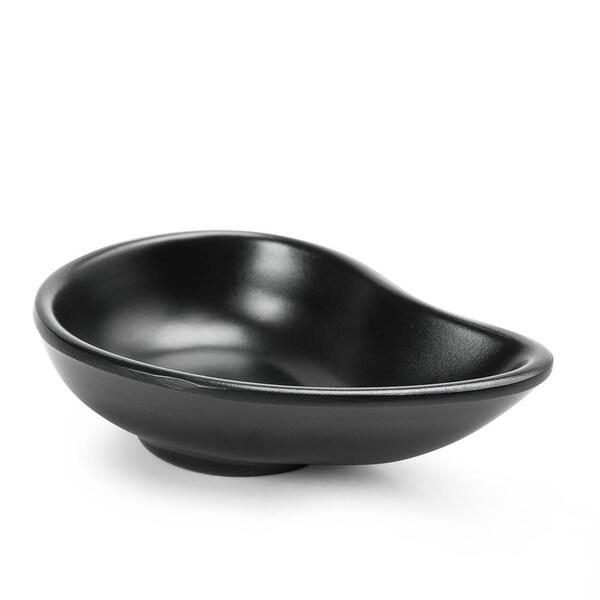 Porta-shoyu Gota Black Melamina 100% Profissional