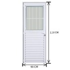 Porta Social 210x90 Direita Branca