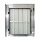 Porta Social Alumínio Brilhante 2.10 X 0.80 Linha 25 Lado:dir