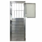 Porta Social Alumínio Brilhante 2.10 X 0.80 Linha 25 Lado:esq