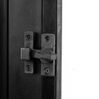 Porta Social Lambril Alumínio 2,10 X 90 Preto Abertura Direit