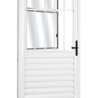 Porta Social Postigo Laminada 2,10(a) X 0,80(l) Alumínio Bran