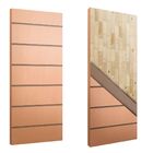 Porta Sólida Friso 07 Hdf Eucalipto - 2 10m X 1 12m