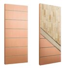 Porta Sólida Friso 07 Hdf Pinus - 2.10m X 1.02m