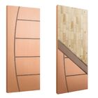 Porta Sólida Friso 09 Hdf Eucalipto - 2.10m X 0.92m