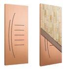 Porta Sólida Friso 12 Hdf Eucalipto - 2.10m X 0.82m