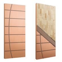 Porta Sólida Friso 14 Hdf Eucalipto - 2 10m X 1 02m