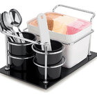 Porta Sorvete Slim Preto