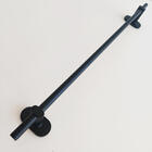 Porta Suporte Toalha Banheiro Toalheiro De Parede 60cm Oval P