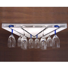 Porta Taças 30° Suporte Decorativo Para Adegas Bar Branco Laca