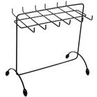 Porta Taças De Vinho Utimil Preto Suporte Aramado De Mesa Ban