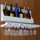 Porta Taças E Prateleira Adega Para Vinhos Garrafas Bares Bra