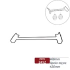 Porta Taças Reto 42cm - Preto