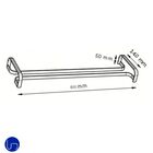 Porta Taças Suspenso Para Armário Prateleira Design Moderno I