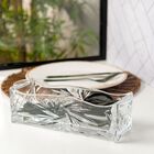 Porta Talher De Cristal Prima Lyor