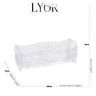 Porta Talher De Cristal Prima Lyor