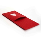 Porta Talher De Natal Árvore Vermelho E Branco 23x10cm - D'ro