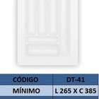 Porta Talher/organizador De Gaveta Até 32x44cm Og-41