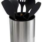 Porta Talher Organizador Inox Giratório 360º Escorredor Pia