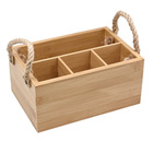 Porta Talheres de Bambu com Alça Natural Oikos