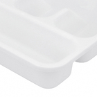 Porta Talheres de Gaveta 21x33cm Plástico Branco Nitron