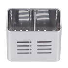 Porta Talheres de Mesa Metal Cromado