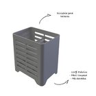 Porta Talheres Em Plástico - Stolf