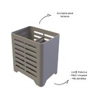 Porta Talheres Em Plástico - Stolf