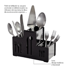 Porta Talheres Organizador Resistente Cozinha 3 Divisórias