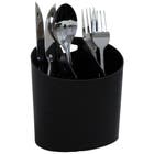Porta Talheres Plástico Preto Brinox