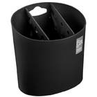 Porta Talheres Plástico Preto Brinox