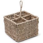 Porta Talheres Quadrado Natural 15 5 X 25 X 33cm Mimo Style Y