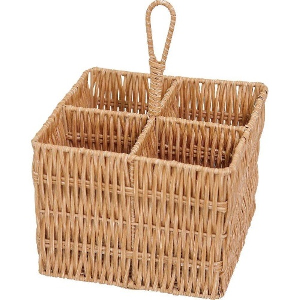 Porta Talheres Quadrado Vertical Claro Yk14640 Mimo Style 5043