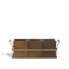 Porta Talheres Rustico - Dourado