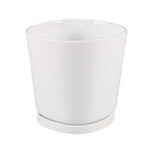 Porta Talheres/Utensílios Branco Cerâmica Delinia