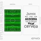 Porta Tampa/rolha Madeira E Vidro  30x40 Preto C506 - C13