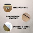 Porta Tampinhas Quadro Grande 30cm Cerveja Faz Mal Quando Fal