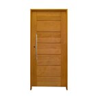 Porta Tauari Batente Misto 14 Puxador Tubo 80cm X 92cm X 210c