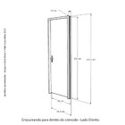 Porta Tauari Batente Misto 14 Puxador Tubo 80cm X 92cm X 210c