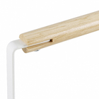 Porta Tempero 22,4x10,4x19,4cm Metalla Branco Yoi