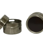 Porta Tempero Condimento De Aço Inox Com Imã Kit 6 Pcs