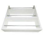 Porta Tempero De Parede Em Mdf 3 Compartimentos Branco Com Ba