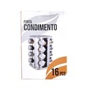 Porta Tempero Giratório Em Inox 16 Peças Quadrado - Livon Ref