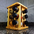 Porta Tempero - Pantheon Acompanha 12 Potes De Vidro 100ml Co