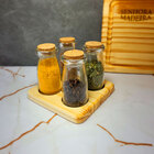 Porta Tempero - POMPÉIA 4 Potes Leiteira/Garrafinha 110Ml com