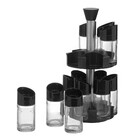 Porta Temperos 12 Peças Condimentos Cozinha Suporte Giratorio